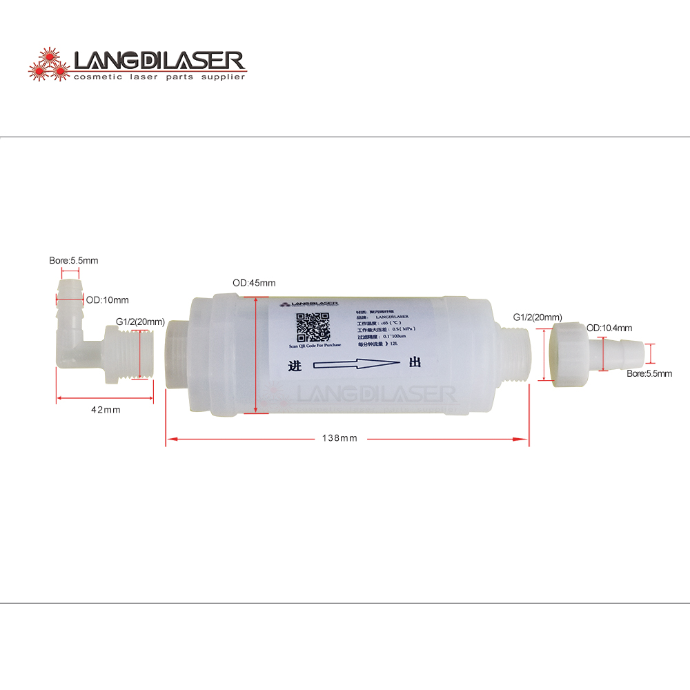 Industrial Laser Hair Removal - Sistem Filter Air Laser Diode untuk