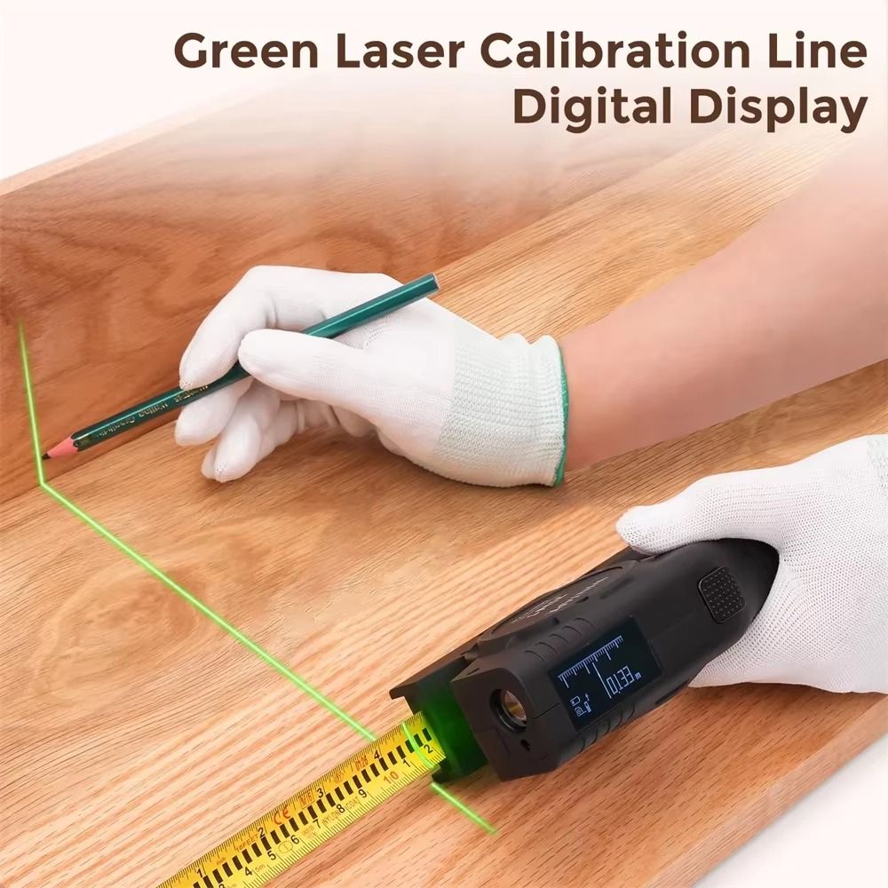Pengukur Laser 3-in-1, Meteran - Industrial Laser Distance Sensor ulasan dan harga