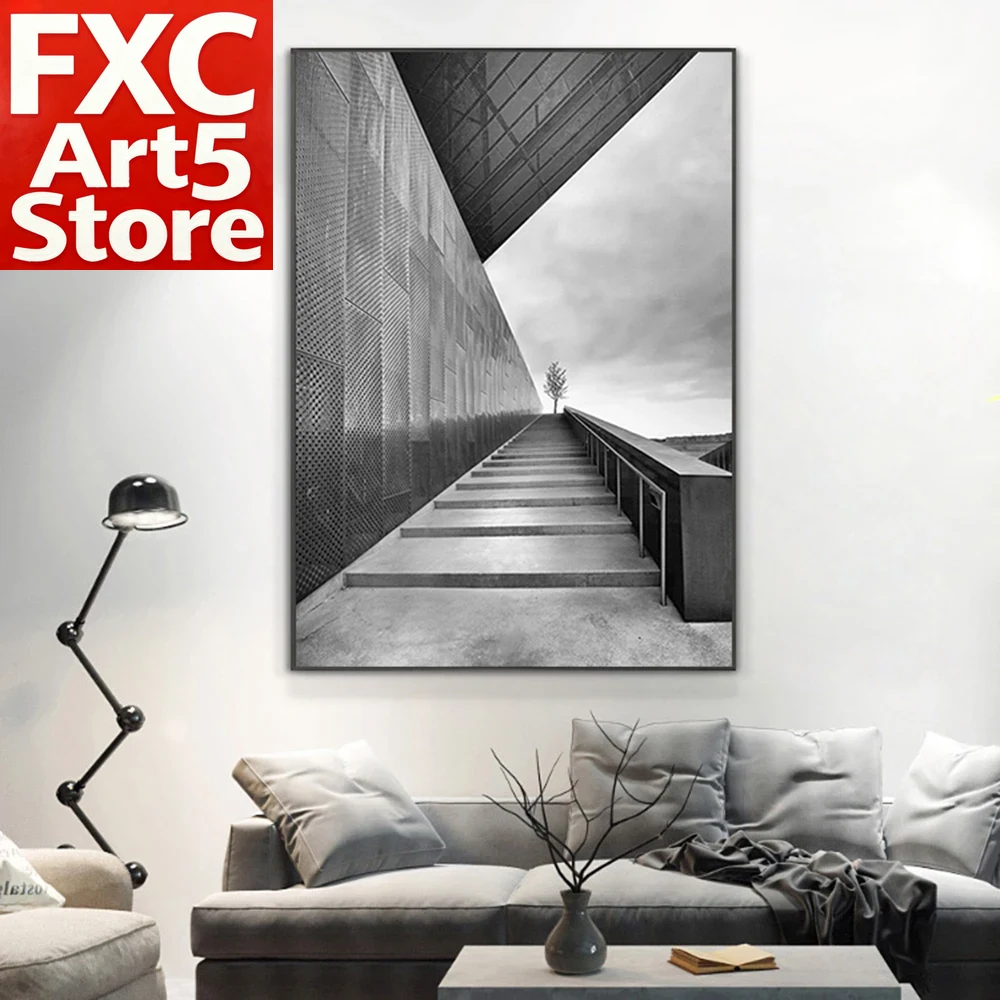 1 Buah Poster Kanvas Gaya Indu - Industrial Print & Laser Inc ulasan dan harga