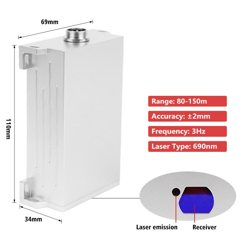 Sensor Pengukuran Laser Indust - Industrial Laser Distance Sensor ulasan dan harga