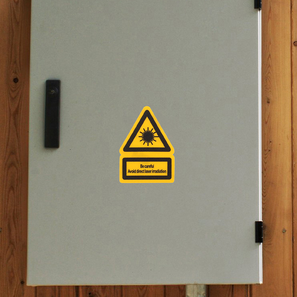 2 Buah Label Peringatan Laser  - Industrial Lasers ulasan dan harga
