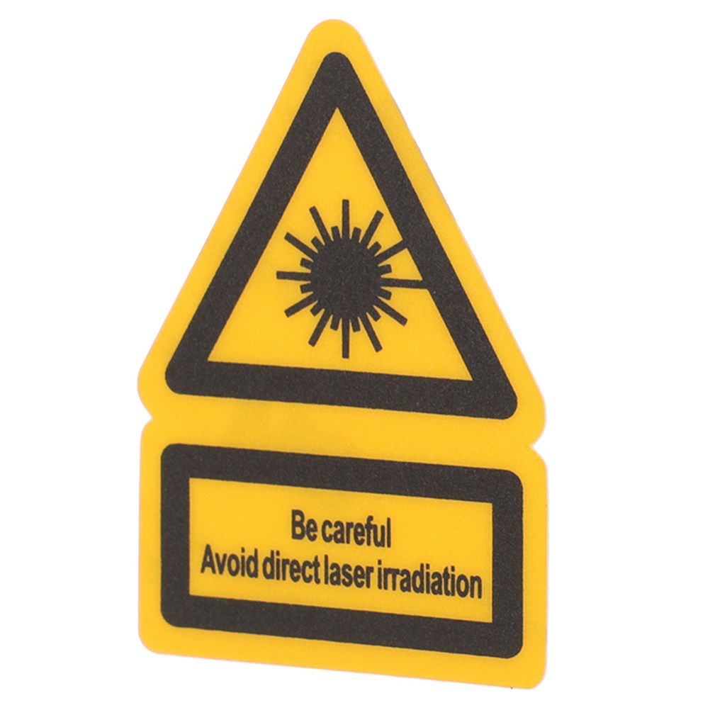 2 Buah Label Peringatan Laser  - Industrial Lasers ulasan dan harga