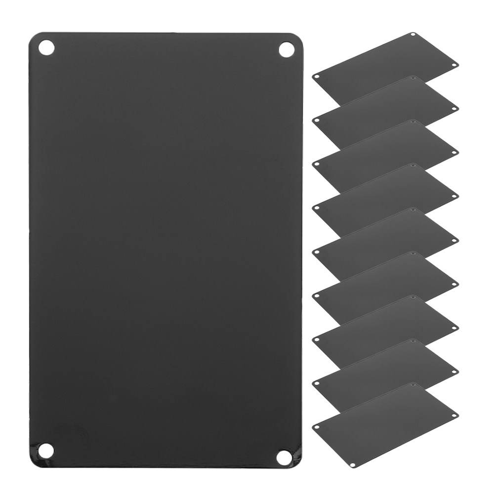 10Pcs Papan Nama Kosong Alumin - Industrial Print & Laser Inc ulasan dan harga