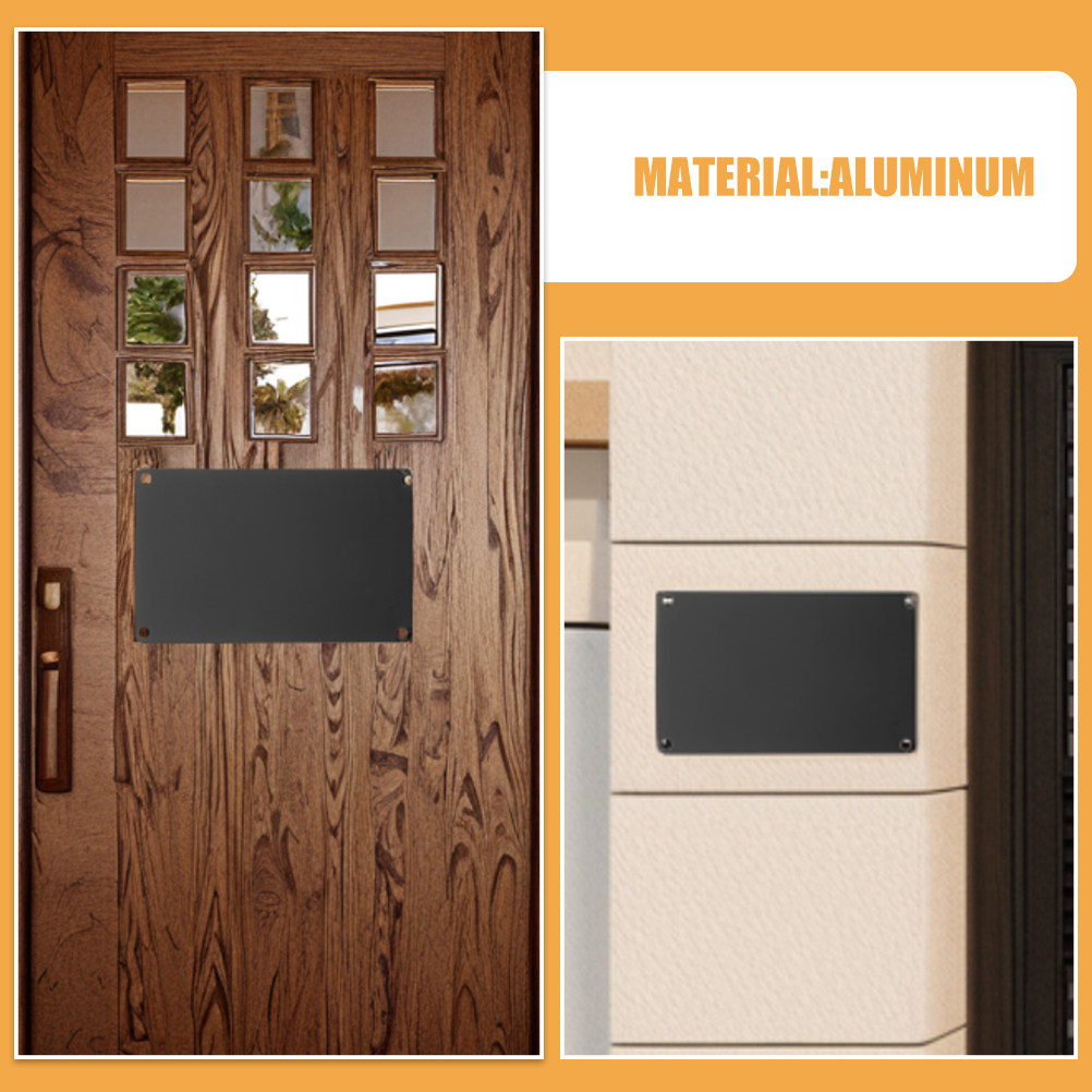 10Pcs Papan Nama Kosong Alumin - Industrial Print & Laser Inc ulasan dan harga