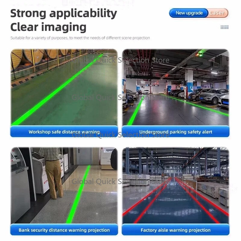 Proyektor Garis Keamanan Laser - Industrial Laser Line Projector ulasan dan harga